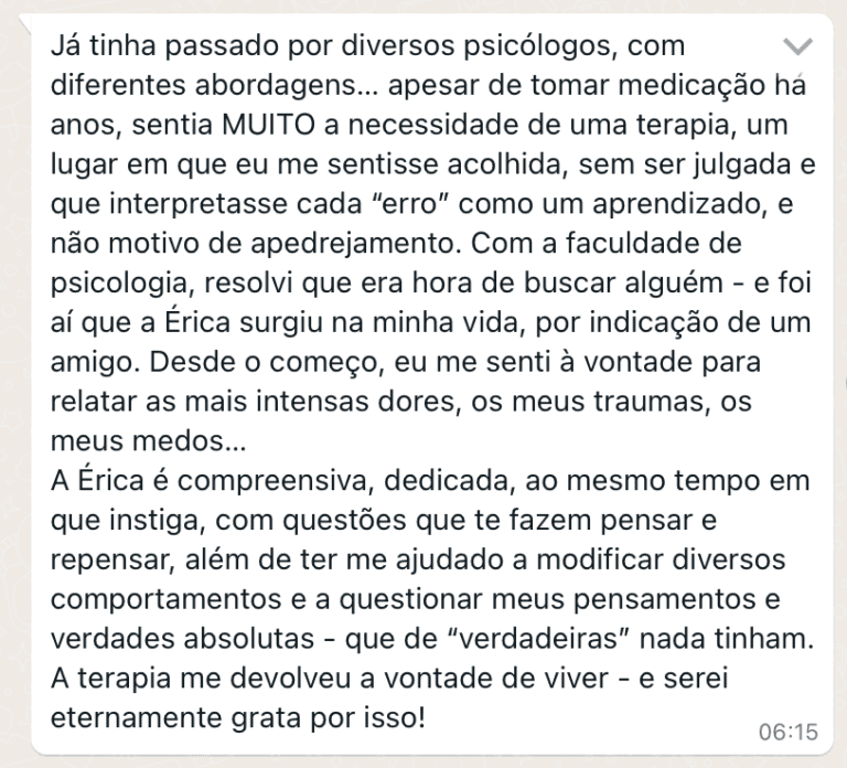 Depoimento pac Carol f
